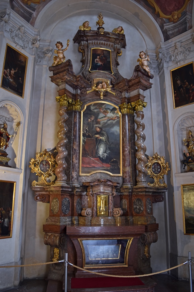 Altarpiece, Chapel of St. John Nepomuk